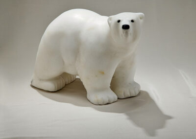 “Polar Bear Just About to Have a Cub, Sniffing for a Den” SOLD