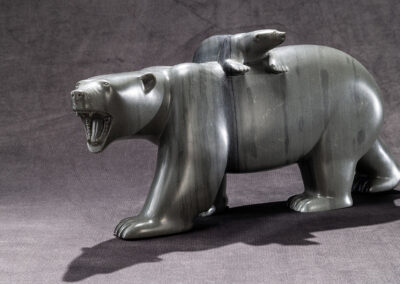 “Packing Mother Polar Bear”